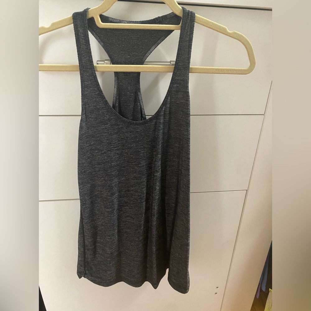 Lululemon  racer back tank top Heather grey